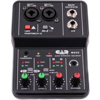 CYMIC F4A-USB Professional 4-Channel Mixing | Reverb