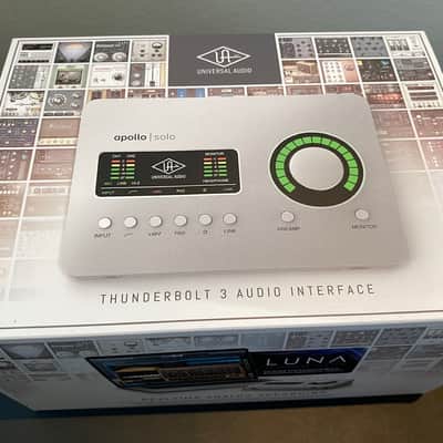 Universal Audio Apollo Solo Thunderbolt 3 Audio Interface - Original Packaging, Cable + Cover image 8