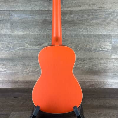 Ortega Earth Series Concert Ukulele - Pumpkin Orange image 4