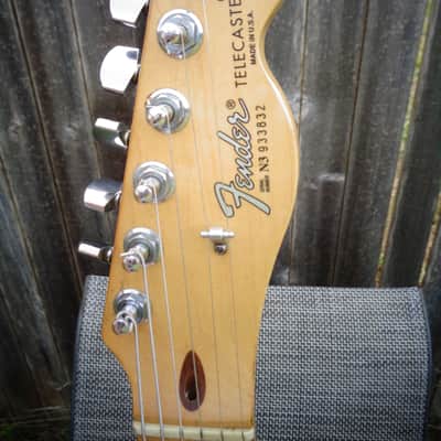 RARE 1993 Fender American Standard Telecaster *Caribbean Mist Metallic* image 6
