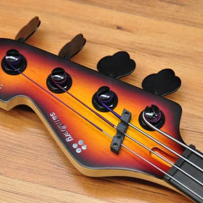 Sandberg California TT4 Fretless Left handed 3 Color Sunburst image 12