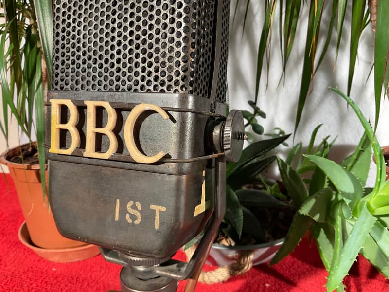 Marconi B.B.C. TYPE A RIBBON MICROPHONE AXBT image 1