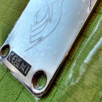 Fender Troy Sanders Precision Bass Neck Plate Mastodon #TS00965 image 2