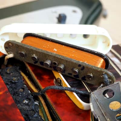 1966 Fender Jaguar Vintage Offset Electric Guitar Sherwood Green w/ohc image 20