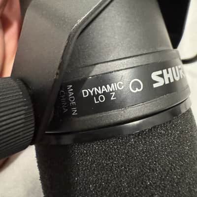 Shure SM7B Cardioid Dynamic Microphone 2001 - Present - Black image 10