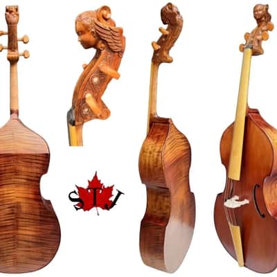 Song Brand Maestro Viola da Gamba Carved scroll 4 String 29 1/2" Bass Viol image 1