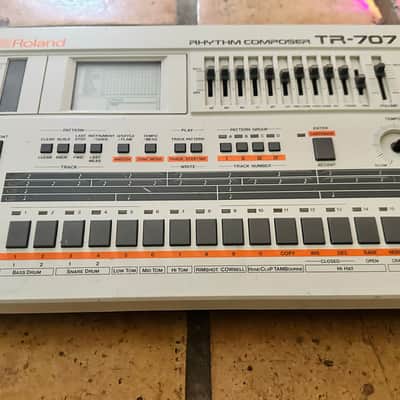 Roland TR-707 Rhythm Composer 1985 - White image 3