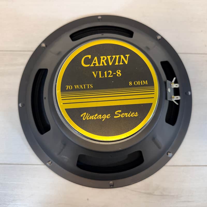 Carvin VL12-8 Vintage Series 12" Guitar Speaker 8 Ohm 70 Watt USA Made 2000's image 1