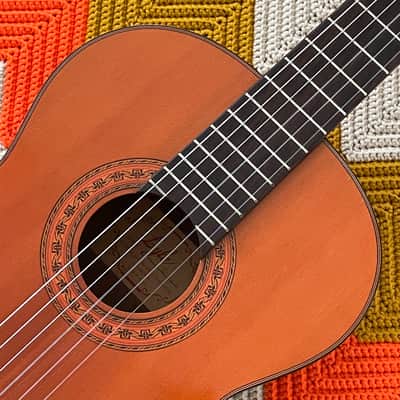 Lyle C-620 - Perfect Nylon String Guitar! - Solid Red Cedar Top! - Pro Neck Repair! - 1970’s Made in Japan 🇯🇵! - image 6