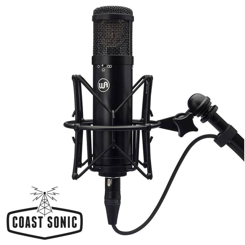Warm Audio WA-47jr FET Condenser Microphone *Black* image 1