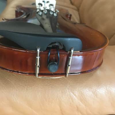 4/4 Rothenberg 1732 Stradavarious Replica Violin w/ Maple Flame Back and Sides + Bow and Case. Sale Benefits Music Ed Nonprofit! image 12