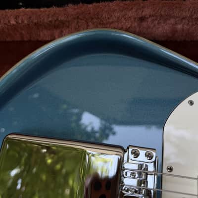Teisco Spectrum 5 1990s Metallic Blue Made in Japan image 8