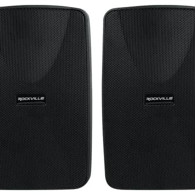 Rockville 70v Commercial/Restaurant Amplifier w/Bluetooth+(4) Black 4" Speakers image 7