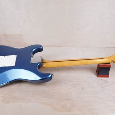 Fender FSR Traditional '50s Stratocaster MIJ 2018 Lake Placid Blue / Ice Blue Metallic Competition Stripe w/ Bag image 8