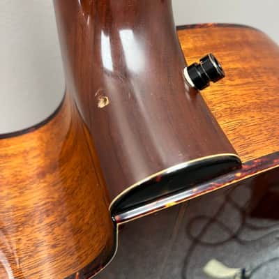 Fender GB41SCE Acoustic Bass Guitar, Natural image 11