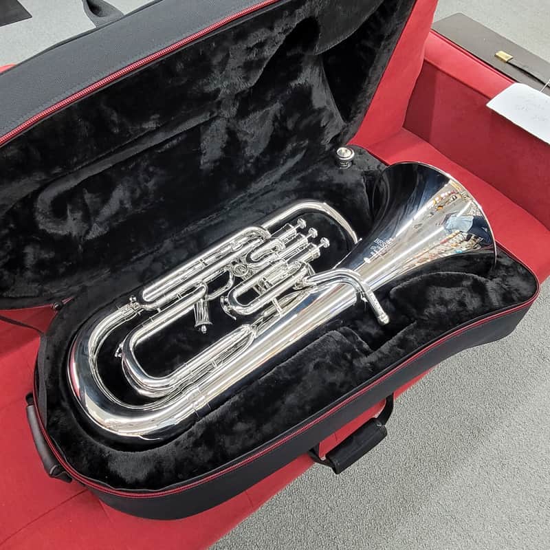 Besson Prodigy series BE165 4 Valve Euphonium - Silver image 1