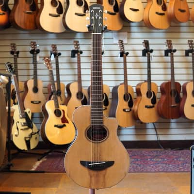 Yamaha APXT2EW 3/4-size Exotic Wood Thinline Cutaway Acoustic-electric Guitar Natural w/Gig Bag image 4