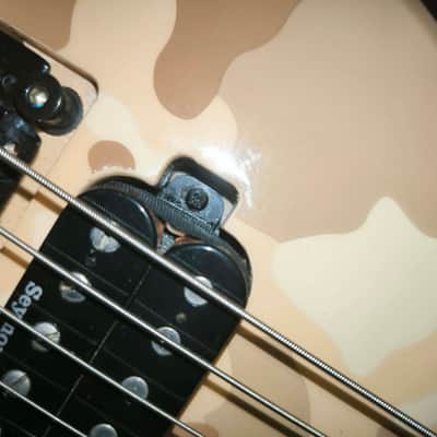 (With extra jumbo stainless steel frets) Jackson Concept Series Rhoads RR24-7 Desert Camo image 14