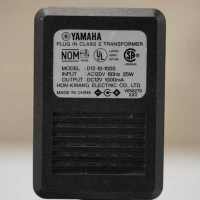 Yamaha D12-10-1000 12V DC 1000mA Power Supply Genuine OEM #53906 image 2