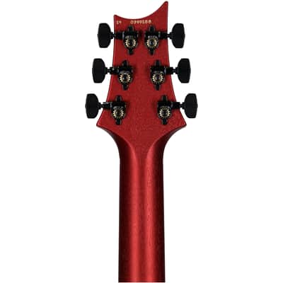 PRS Paul Reed Smith Satin Standard 24 Electric Guitar (with Case), Red Apple Metallic image 6