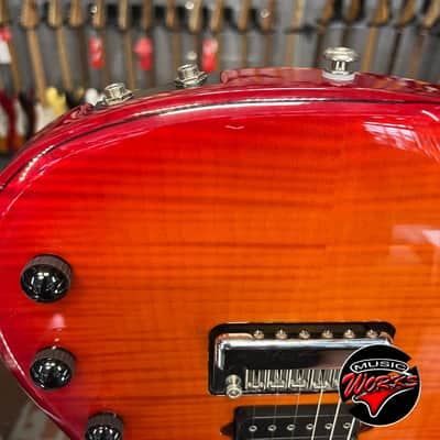 Ernie Ball Bfr Jp6 John Petrucci Piezo Flamed Cherry Burst 2014 image 10