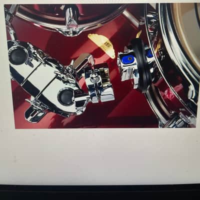 Spl-Sound Percussion Labs Velocity drum set - Ruby sequin image 9