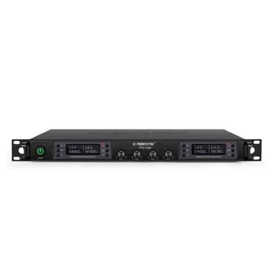 Phenyx Pro PTU-7000-4B Quad UHF Wireless Microphone System With Auto-Scan image 2