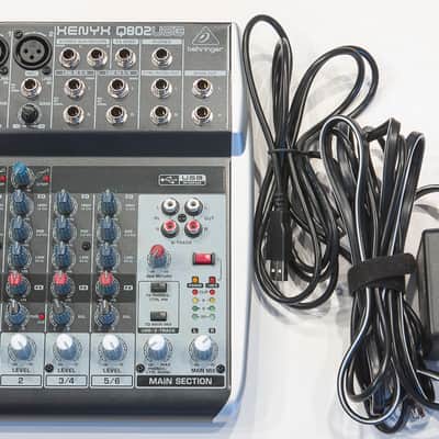 Behringer Xenyx Q802 USB Mixer/Audio Interface image 2