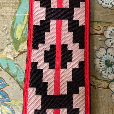 Ernie Ball Jacquard Straps-Ristra Red image 1