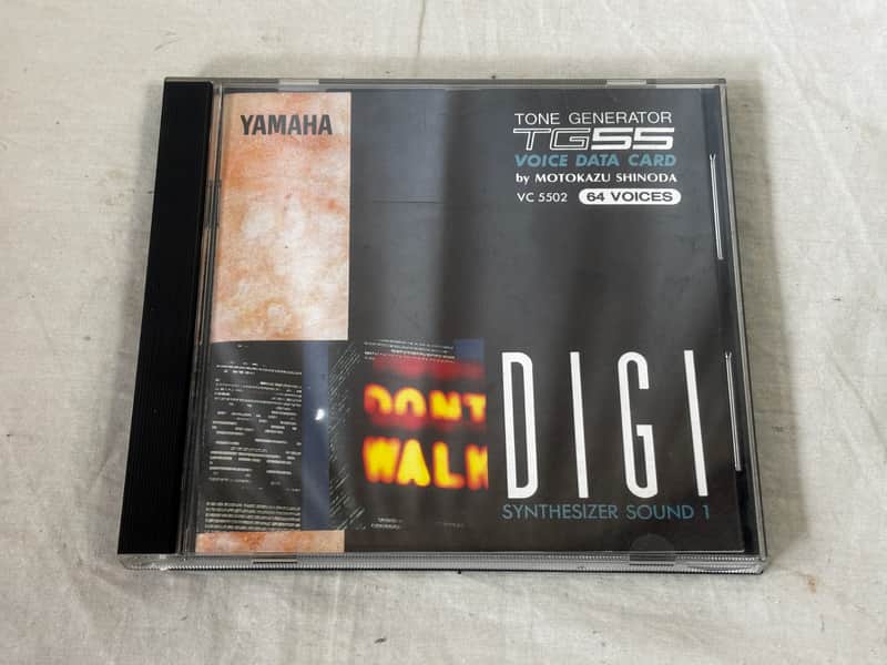 YAMAHA VC5502 DIGI SYNTHESIZER SOUND 1 for TG55 by MOTOKAZU SHINODA image 1