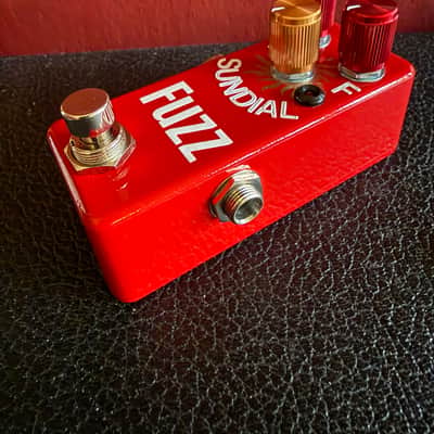 Mini 1590a PedalPCB (Clone of Analogman Sunface) 2026 Red Powder coated 2 BC108s! image 5