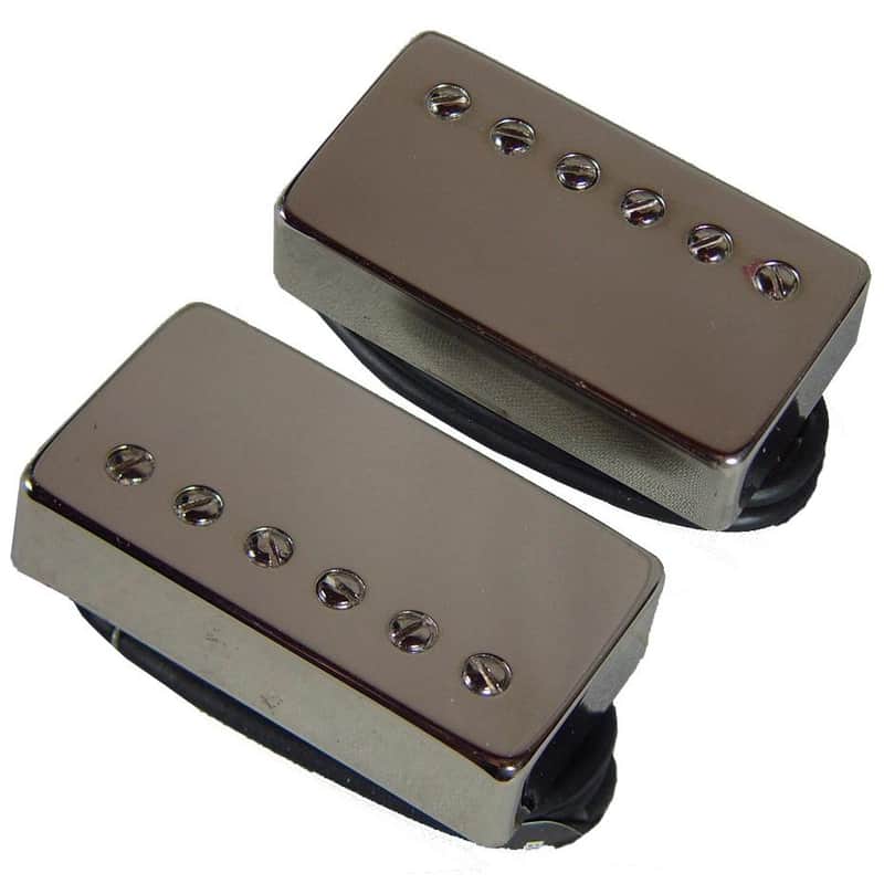 Bare Knuckle Boot Camp True Grit Humbucker Pickup Set - 50mm Spacing w/Nickel Covers image 1