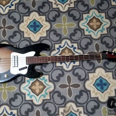 Kent 670 Electric Bass (1960s, Sunburst) image 13