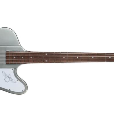 EPIPHONE THUNDERBIRD '64 - SILVER MIST WITH BAG image 2