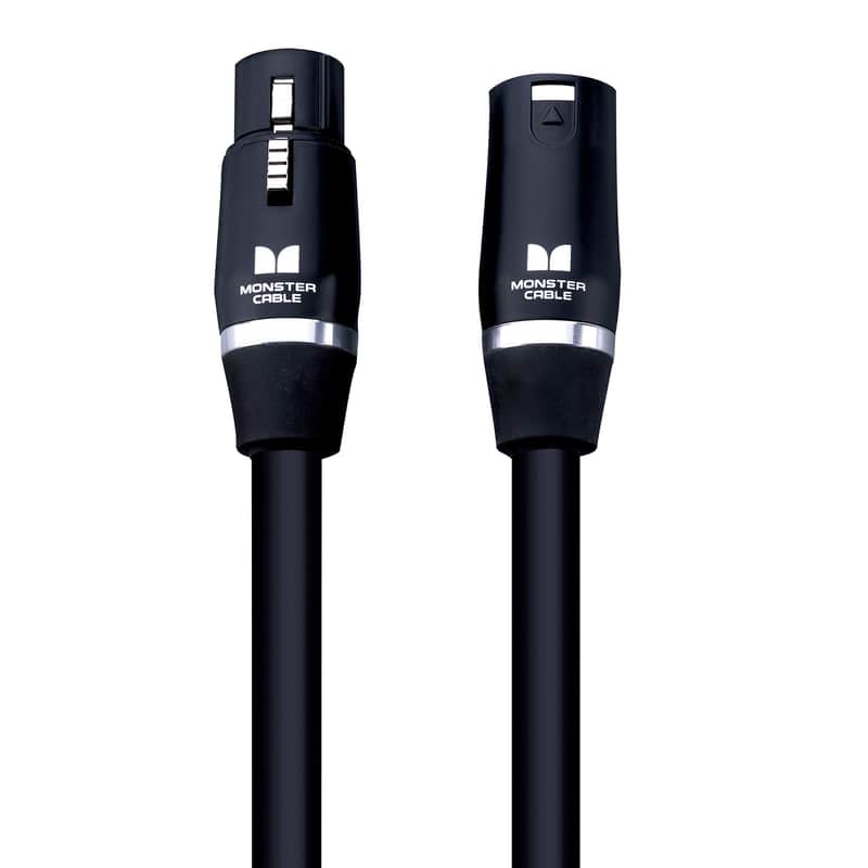 Monster Cable Prolink Studio Pro 2000 Microphone Cable, 30ft/9m Mic Cable. Gold Contact XLR Cables. Multi-Gauge Wire Networks XLR Microphone Cable image 1
