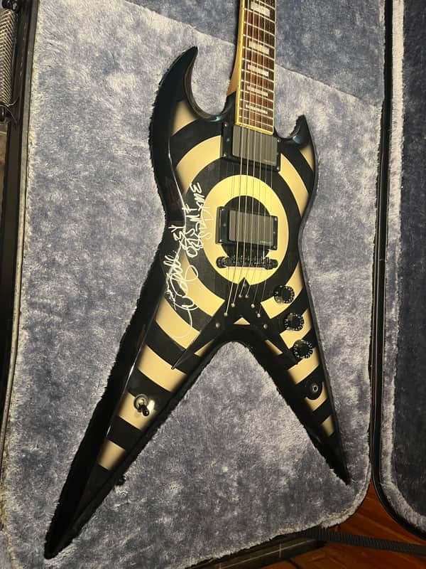 Epiphone Zakk Wylde Signature “ZV” Custom Autographed by Zakk