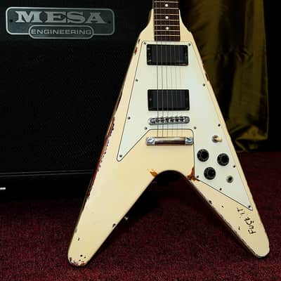 Iconic ELECTRA V shape vintage guitar - Metallica James Hetfield Gibson copy image 21