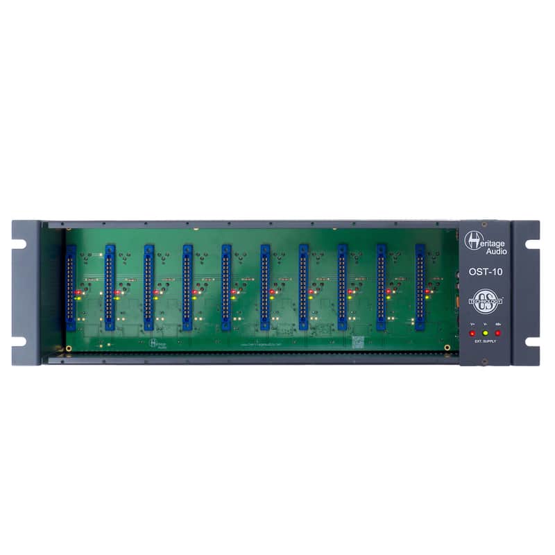 Heritage Audio OST-10 10-Slot 500 Series Rack image 1