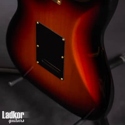 2007 Fender Custom Shop Masterbuilt Yuriy Shishkov Stratocaster Ukrainian Strat Aged Cherry Burst 1 Of 10 Limited Edition RARE collector image 15