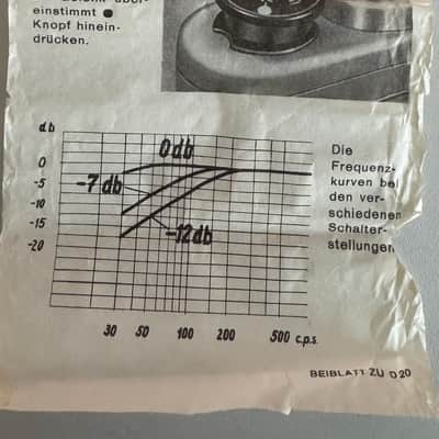 AKG D20B Serial #566 | Complete Original Set | Case, Documents | Early Production image 15