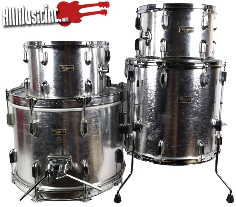 Vintage Tempro Pro Drum Kit 20/16/13/12 4-Piece Set Percussion