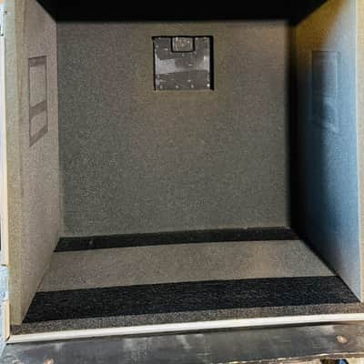 Peavey JSX 412 SLANT 2006 - Black on black With Flight Case image 13
