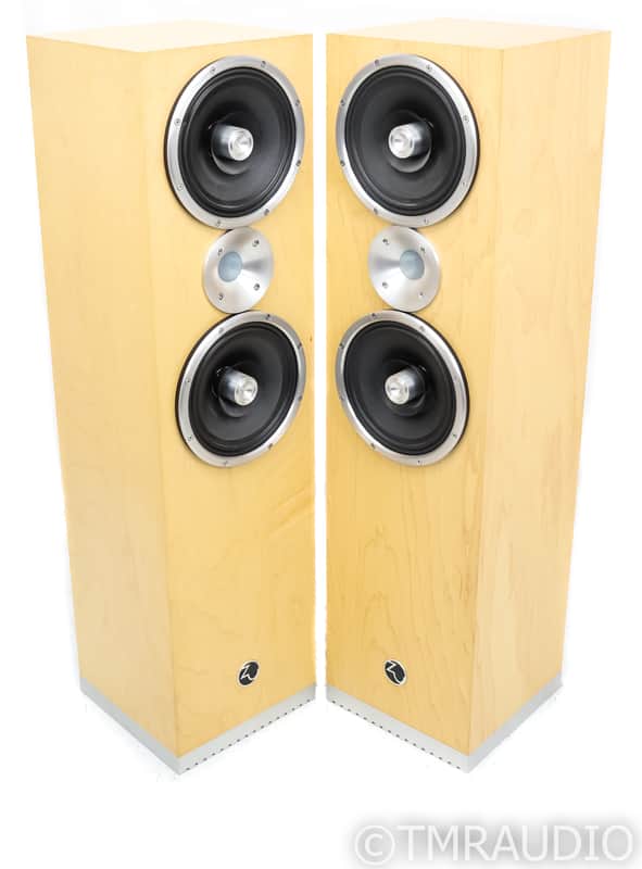 Zu Audio Defnition Mk.IV B Powered Floorstanding Speakers; Natural Maple Pair; MK4 image 1