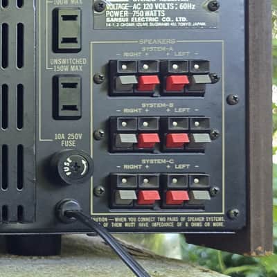 Sansui 9090 AM/FM Stereo Receiver 110 WPC LED Upgrade Perfect Working Condition image 13