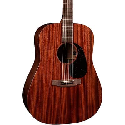 Martin D-15E Dreadnought Acoustic-Electric Guitar - Natural - with Bag image 1