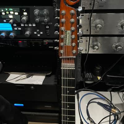 Postal 12 String Texas Fireball Burn Orange Birdseye Maple Lipstick & TV Jones Pickups New Video image 5