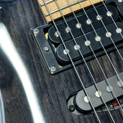 Used PRS SE Swamp Ash Special Trans Charcoal Solid Body Electric Guitar w/Gig Bag image 8