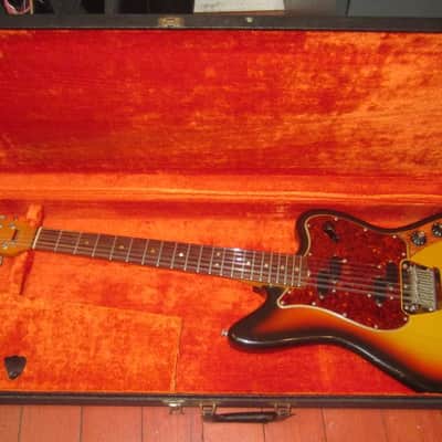 1965 Fender Electric XII 12 String Sunburst w/ Original Case image 11