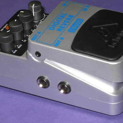 very near A+ (rarely used) Behringer DR600 Digital Reverb (Stereo), DR-600 + box, paperwork, battery, and strings image 14