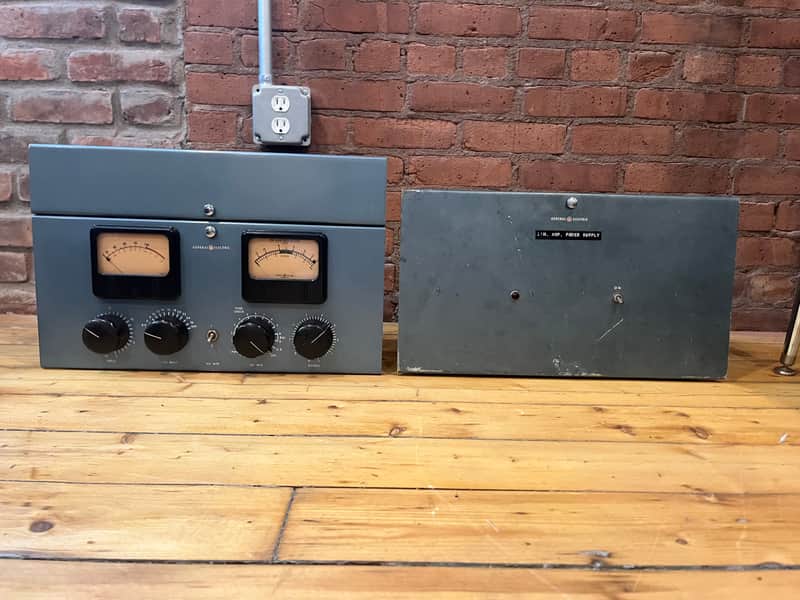 General Electric BA-5A Tube Compressor/Limiter + BP4A Power Supply image 1